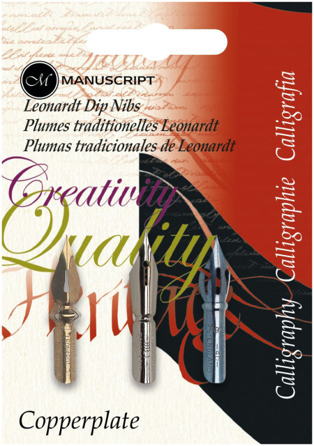 Manuscript Dip Pen Nib Set - Assorted Types