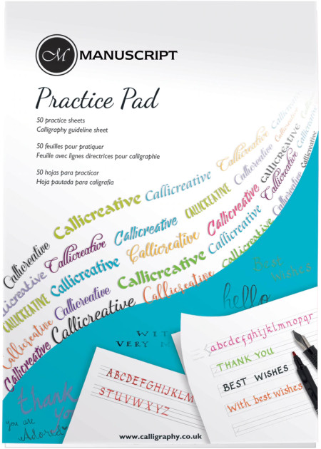 Manuscript Creative Writing Practice Pad