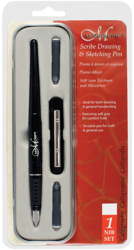 Manuscript Scribe Calliraphy Pen Set - Fine