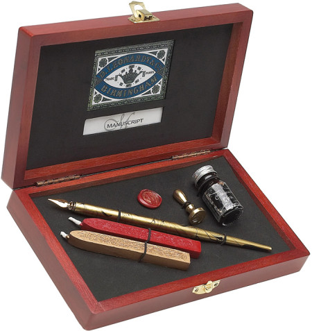 Manuscript Victoriana Calligraphy Gift Set - Writing and Sealing