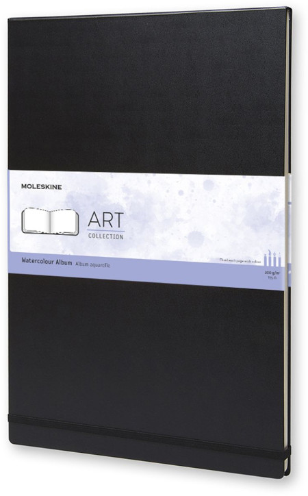 Moleskine Art A3 Watercolour Album - Black