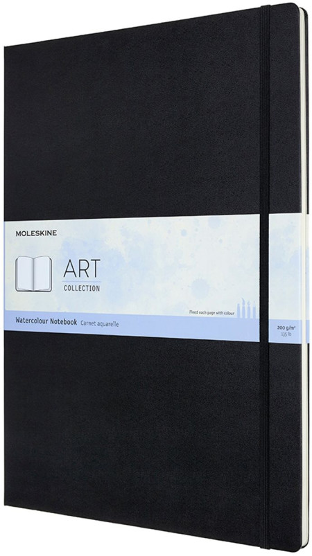 Moleskine Art A3 Watercolour Notebook - Black