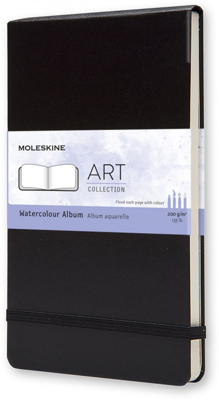 Moleskine Art Large Watercolour Album - Black