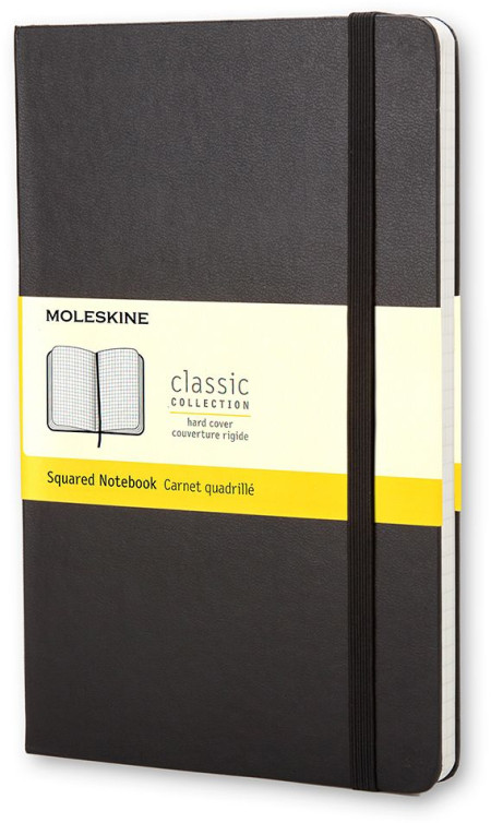 Moleskine Classic Hardback Pocket Notebook - Squared - Assorted