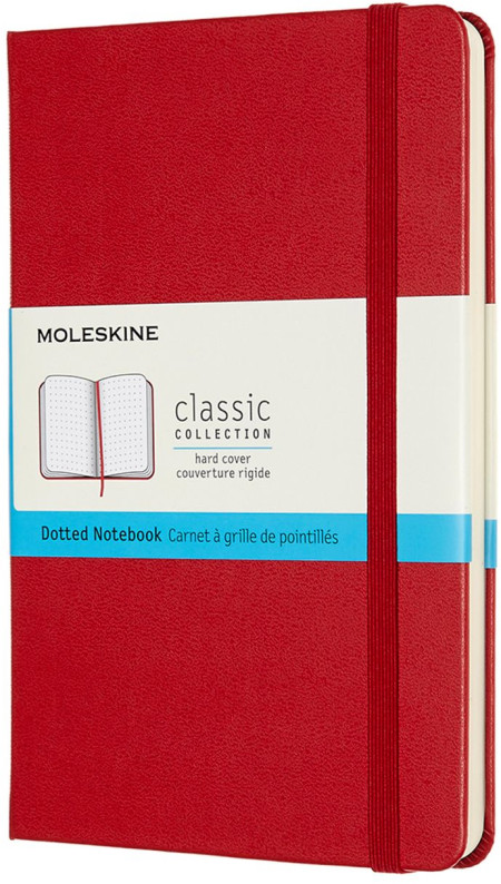 Moleskine Classic Hardback Medium Notebook - Dotted - Assorted