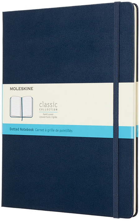 Moleskine Classic Hardback Extra Large Notebook - Dotted - Assorted