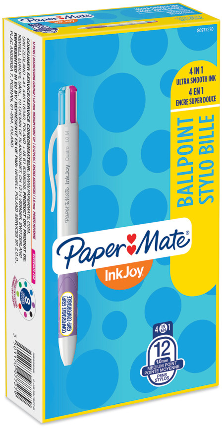 Papermate Inkjoy Quatro Multipen - Assorted Colours