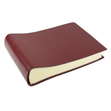 Papuro Torcello Leather Photo Album - Burgundy - Small