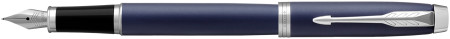 Parker IM Fountain Pen - Blue Lacquer Chrome Trim