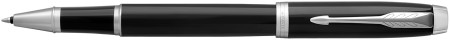 Parker IM Rollerball Pen - Gloss Black Chrome Trim