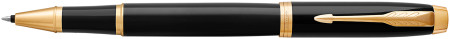 Parker IM Rollerball Pen - Gloss Black Gold Trim