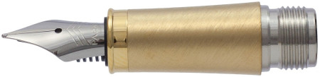 Parker IM Gold Trim Nib - Stainless Steel