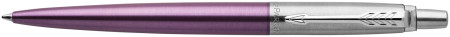 Parker Jotter Ballpoint Pen - Victoria Violet Chrome Trim