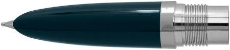 Parker 51 Teal Chrome Trim Nib - Stainless Steel