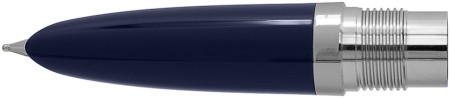 Parker 51 Midnight Blue Chrome Trim Nib - Stainless Steel