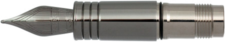 Parker Premier Ruthenium Trim Nib - Solid 18K Gold Ruthenium Plated