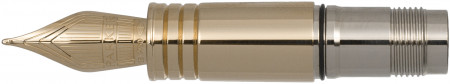 Parker Premier Light Gold Trim Nib - Solid 18K Light Gold Plated