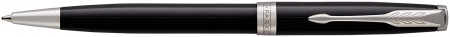 Parker Sonnet Ballpoint Pen - Black Lacquer Chrome Trim
