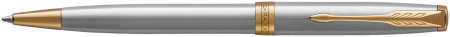 Parker Sonnet Ballpoint Pen - Stainless Steel Gold Trim