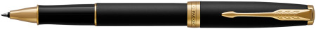 Parker Sonnet Rollerball Pen - Matte Black Gold Trim