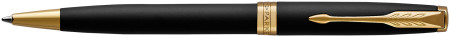 Parker Sonnet Ballpoint Pen - Matte Black Gold Trim