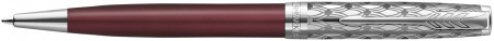 Parker Sonnet Premium Ballpoint Pen - Metal & Red