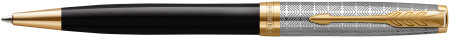 Parker Sonnet Premium Ballpoint Pen - Metal & Black