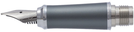 Parker Urban Dark Grey Chrome Trim Nib - Stainless Steel