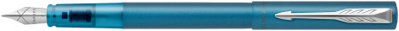 Parker Vector XL Fountain Pen - Teal Chrome Trim