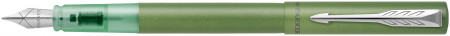 Parker Vector XL Fountain Pen - Green Chrome Trim