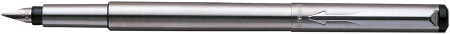 Parker Vector Fountain Pen - Stainless Steel Chrome Trim