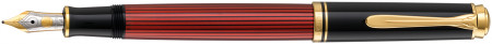Pelikan Souverän 600 Fountain Pen - Black & Red