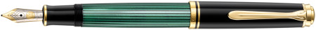 Pelikan Souverän 600 Fountain Pen - Black & Green