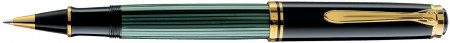 Pelikan Souverän 800 Rollerball Pen - Black & Green