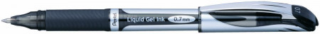 Pentel EnerGel XM Capped Rollerball Pen - 0.7mm - Black