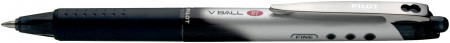 Pilot V Ball 5 Retractable Rollerball Pen - Black