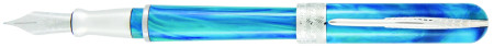 Pineider Avatar UR Fountain Pen - Abalone Green