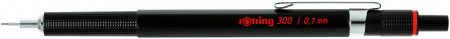 Rotring 300 Mechanical Pencil - Black Barrel - 0.70mm