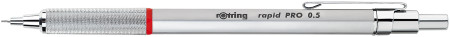 Rotring Rapid Pro Mechanical Pencil - Silver Chrome - 0.50mm