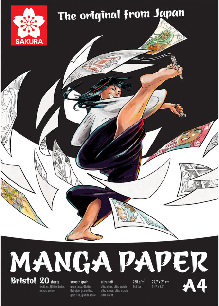 Sakura Manga Pad - A4