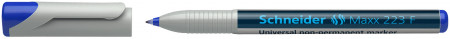 Schneider Maxx 223 Non-Permanent Marker - Fine - Blue