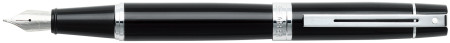 Sheaffer 300 Fountain Pen - Gloss Black Chrome Trim