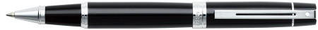 Sheaffer 300 Rollerball Pen - Gloss Black Chrome Trim