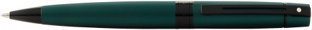 Sheaffer 300 Ballpoint Pen - Matte Green Lacquer PVD Trim