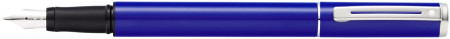 Sheaffer Pop Fountain Pen - Blue Chrome Trim