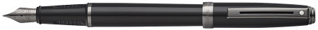 Sheaffer Prelude Fountain Pen - Gloss Black Gunmetal Trim