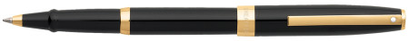 Sheaffer Sagaris Rollerball Pen - Gloss Black Gold Trim