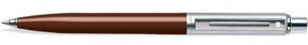 Sheaffer Sentinel Ballpoint Pen - Coffee Bean Chrome Plated Trim