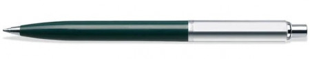 Sheaffer Sentinel Ballpoint Pen - Green Chrome Trim