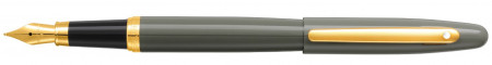 Sheaffer VFM Fountain Pen - Light Grey Gold Trim